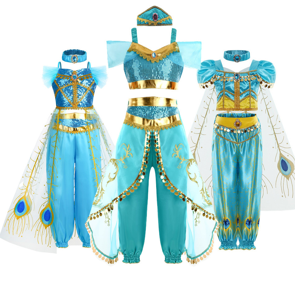 Women Formal Wear For Party - Jasmine Princess Dress Aladdin's Lamp Princess