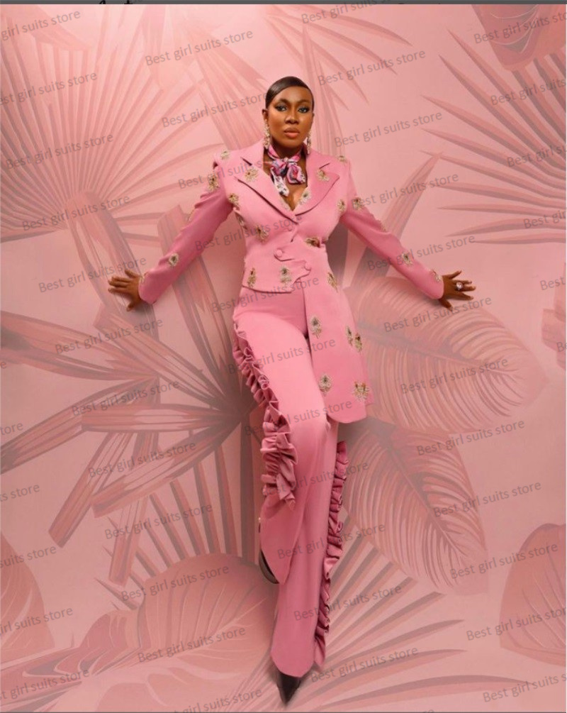 Pink Wedding Women Suit Set Bl - Women'S Formal Wear For A Wedding Guest review and price