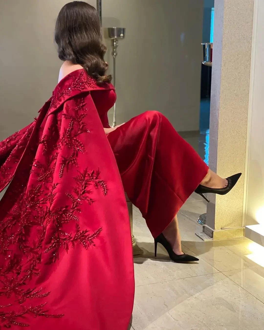 Customized Ankle Length Sheath - Women Formal Wear For Party review and price
