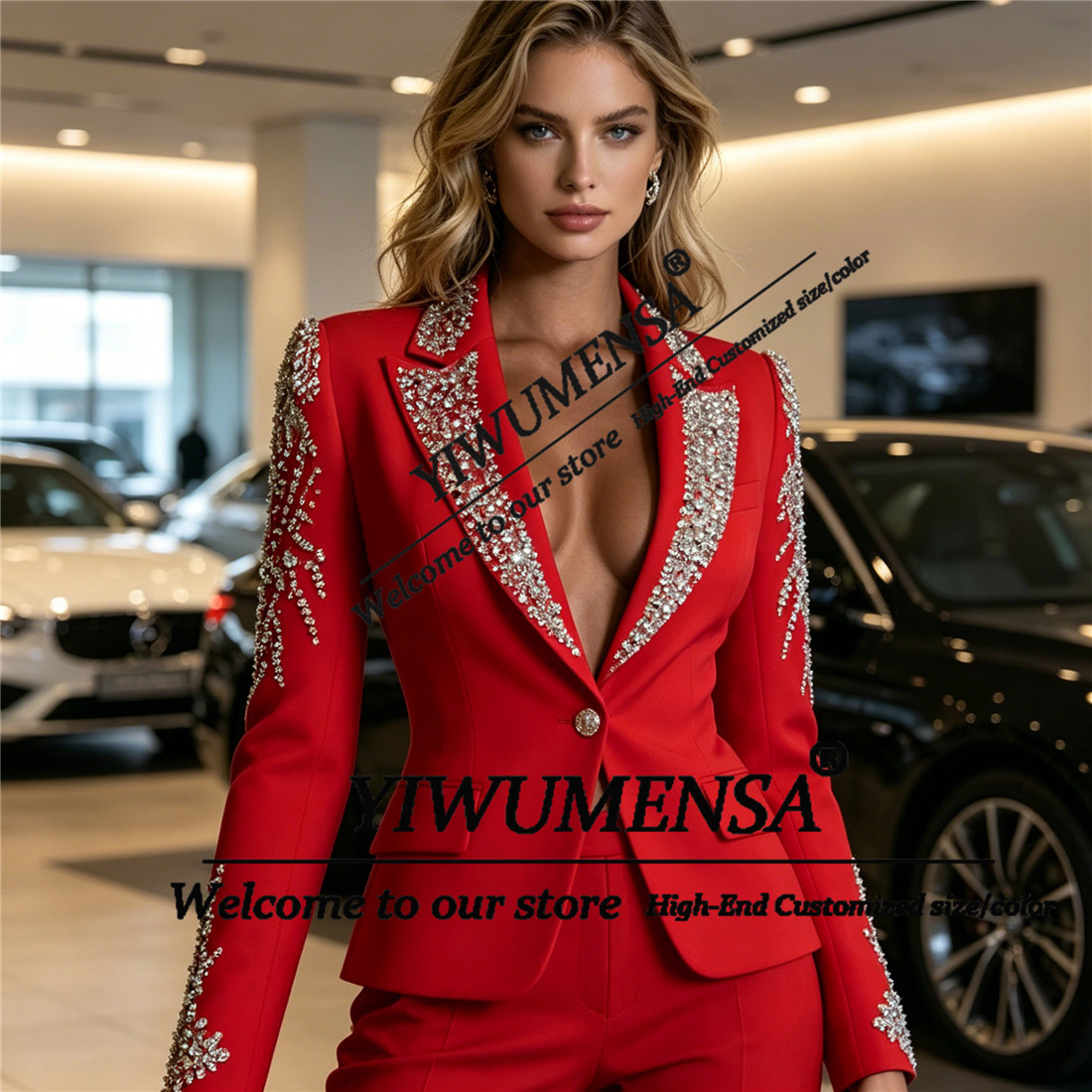 Luxury Women Suits 2 Pieces Se - Women Formal Wear For Party review and price