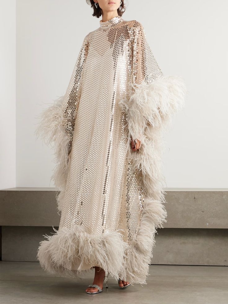 Luxury Feather Sequins Woman P - Women'S Formal Wear Wedding review and price