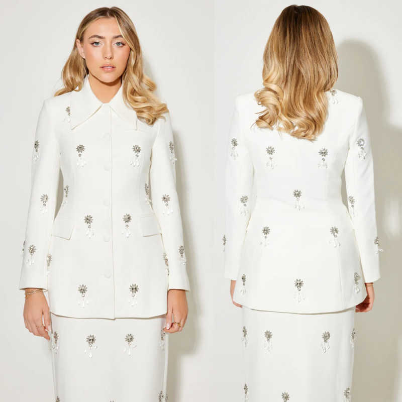 Chic Women Suits 2 Piece Blaze - Women Formal Wear With Skirt review and price