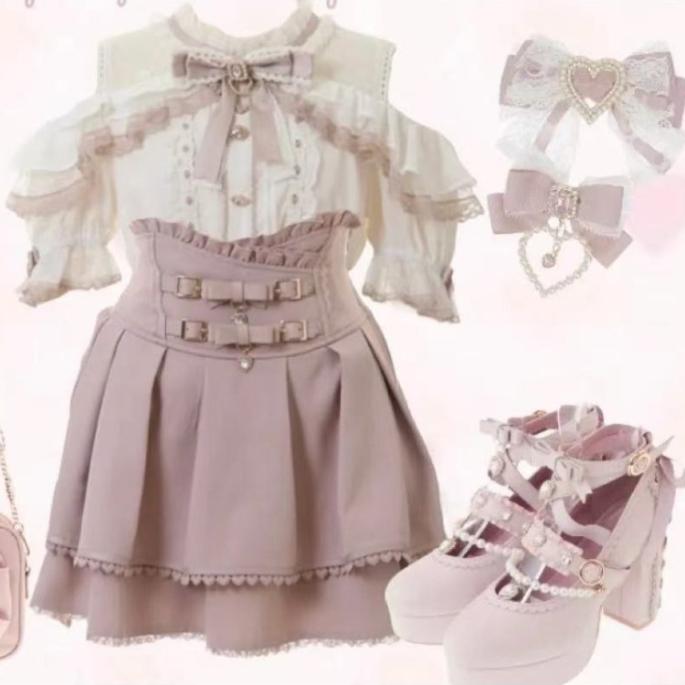 2026 Cute Ruffled Japanese Lol - Formal Wear Japan Women review and price