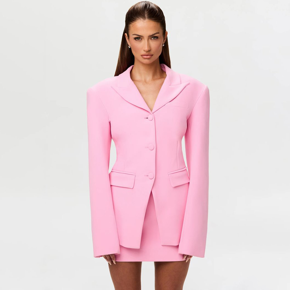 Lively Pink Women's 2Pic Suit  - Women Formal Wear With Skirt review and price