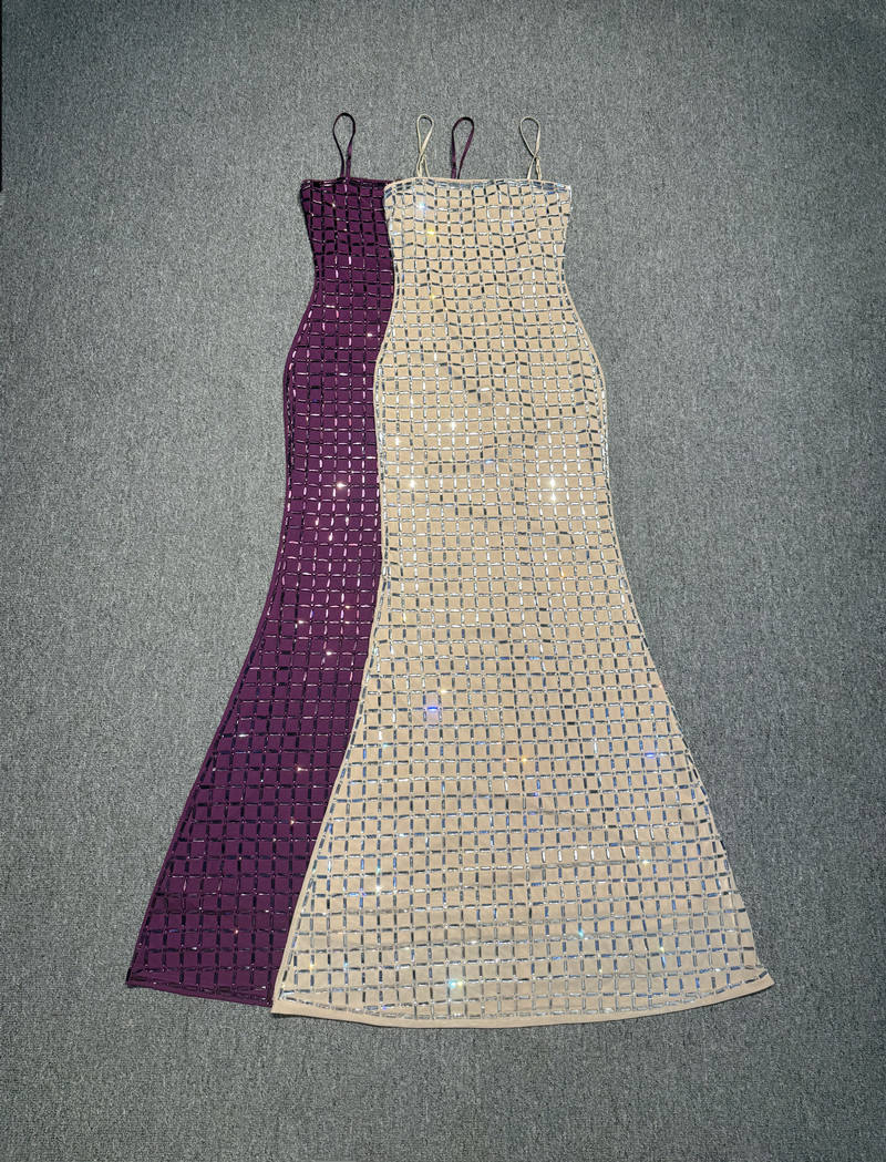 Purple Crystal Women Prom Dres - Women Formal Wear With Skirt review and price