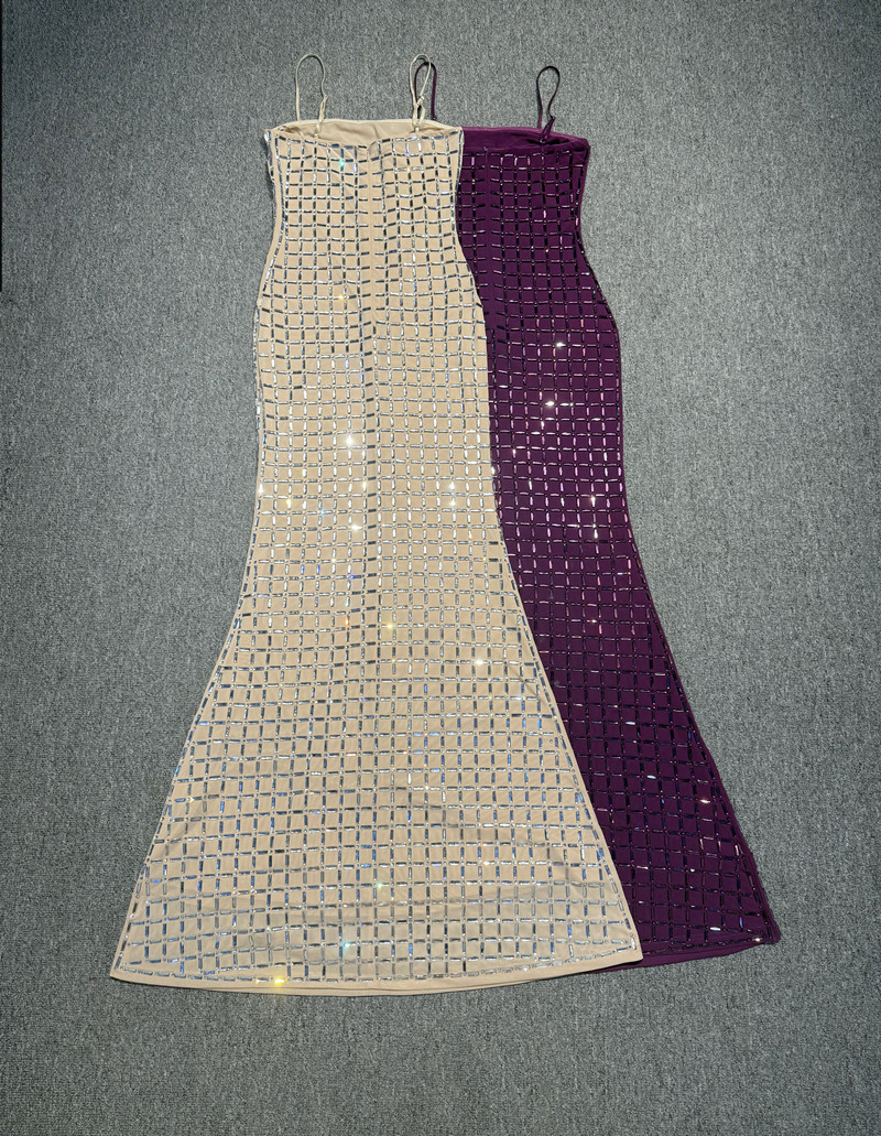 Purple Crystal Women Prom Dres - Women Formal Wear With Skirt review and price