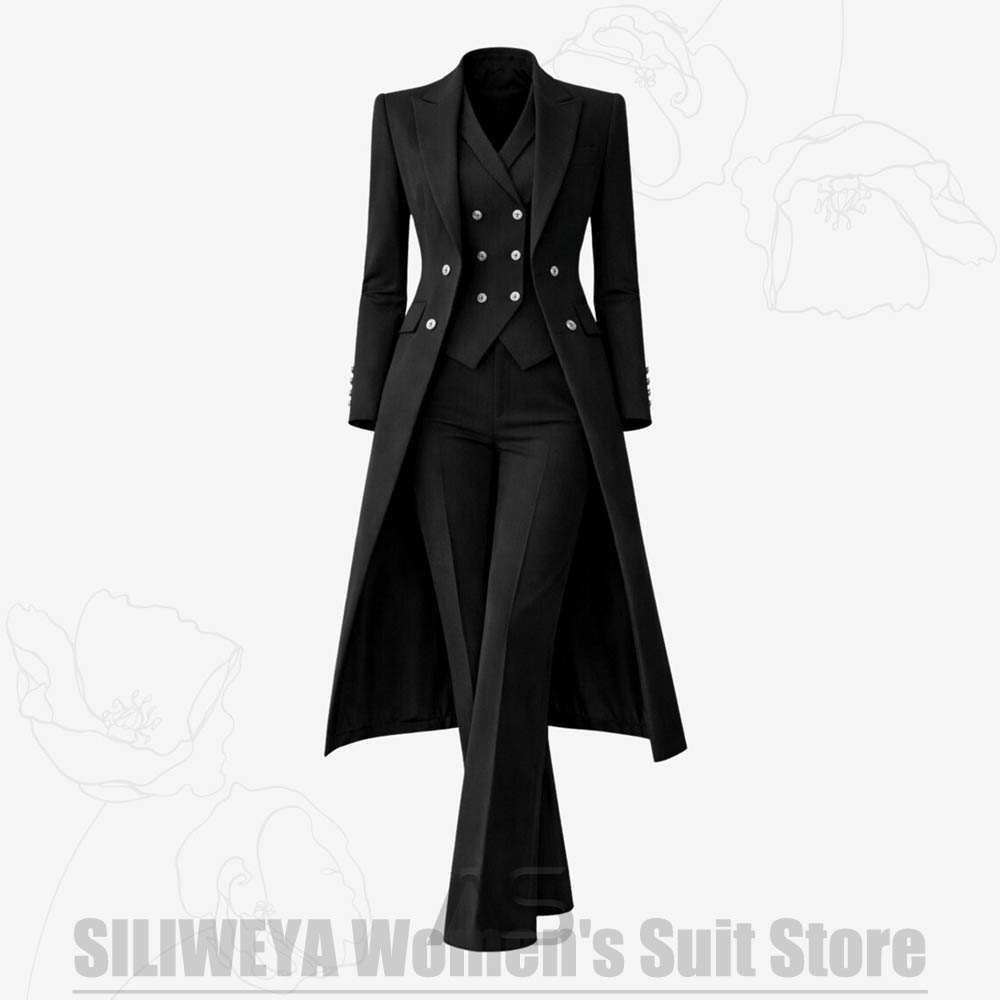 Women's Suit 3 Piece Double Br - Women Formal Wear For Party review and price
