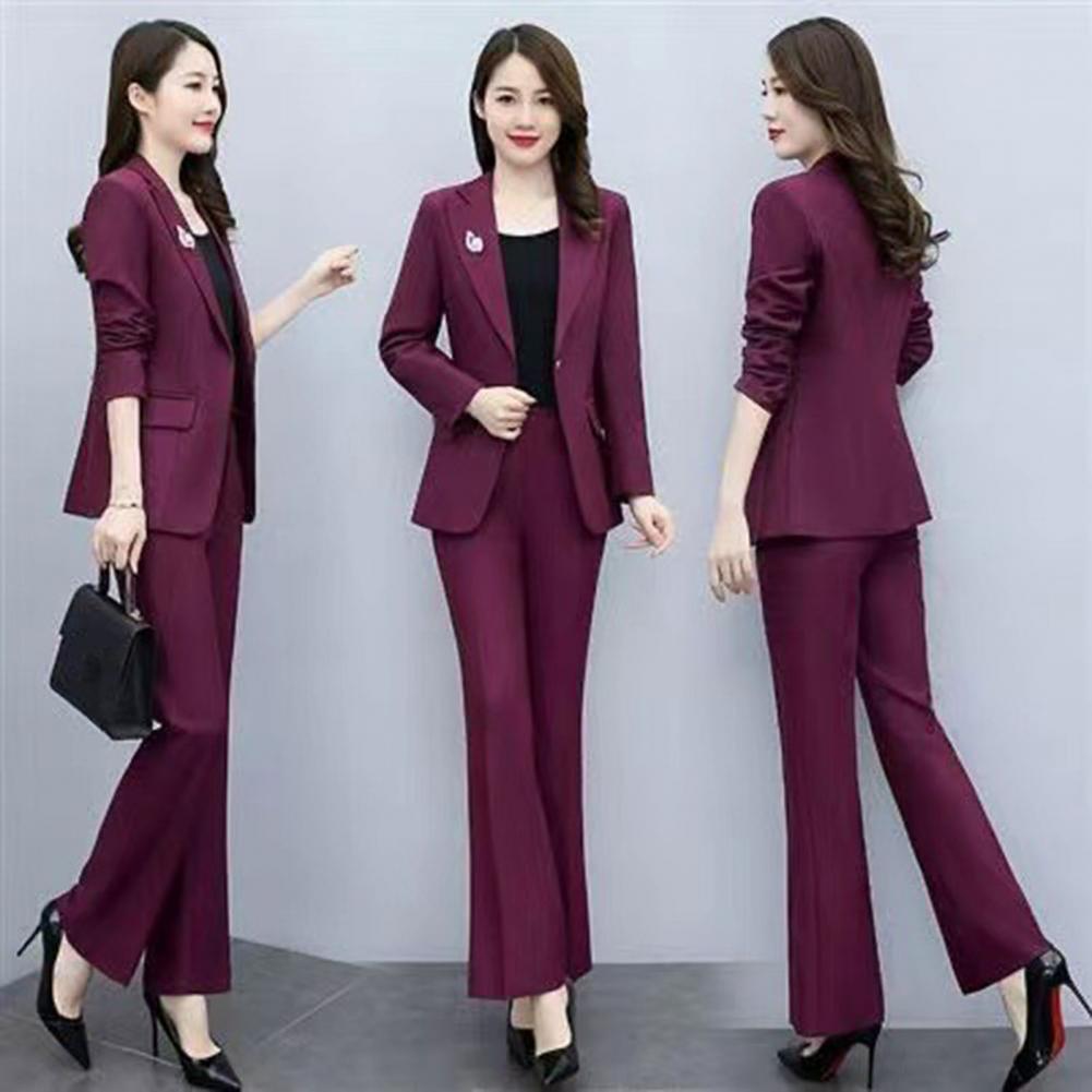 2 Pcs/Set Lady Formal Coat Pan - Women Formal Wear Office review and price