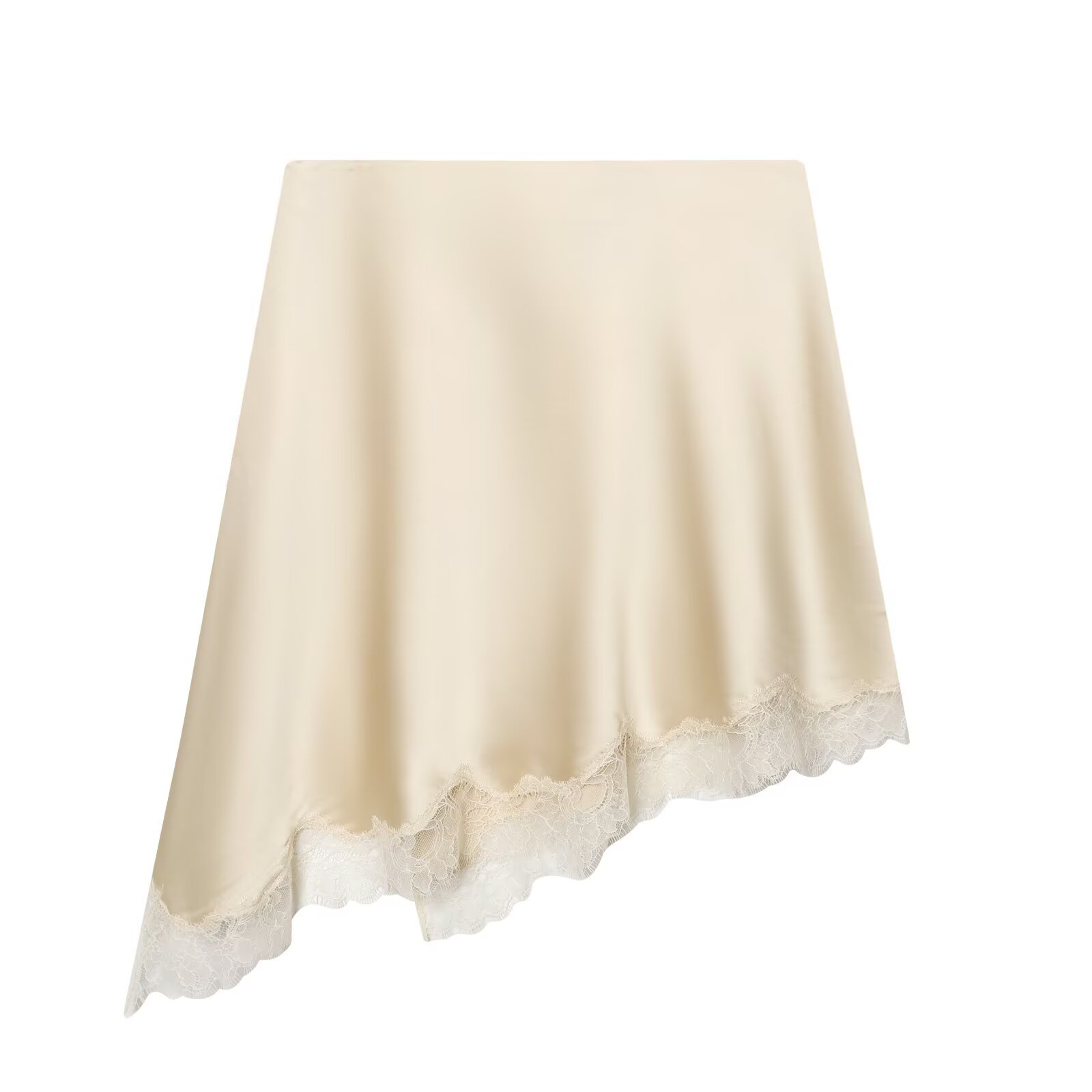 Women's Elegant Satin Lace Hem - Women Formal Wear With Skirt review and price
