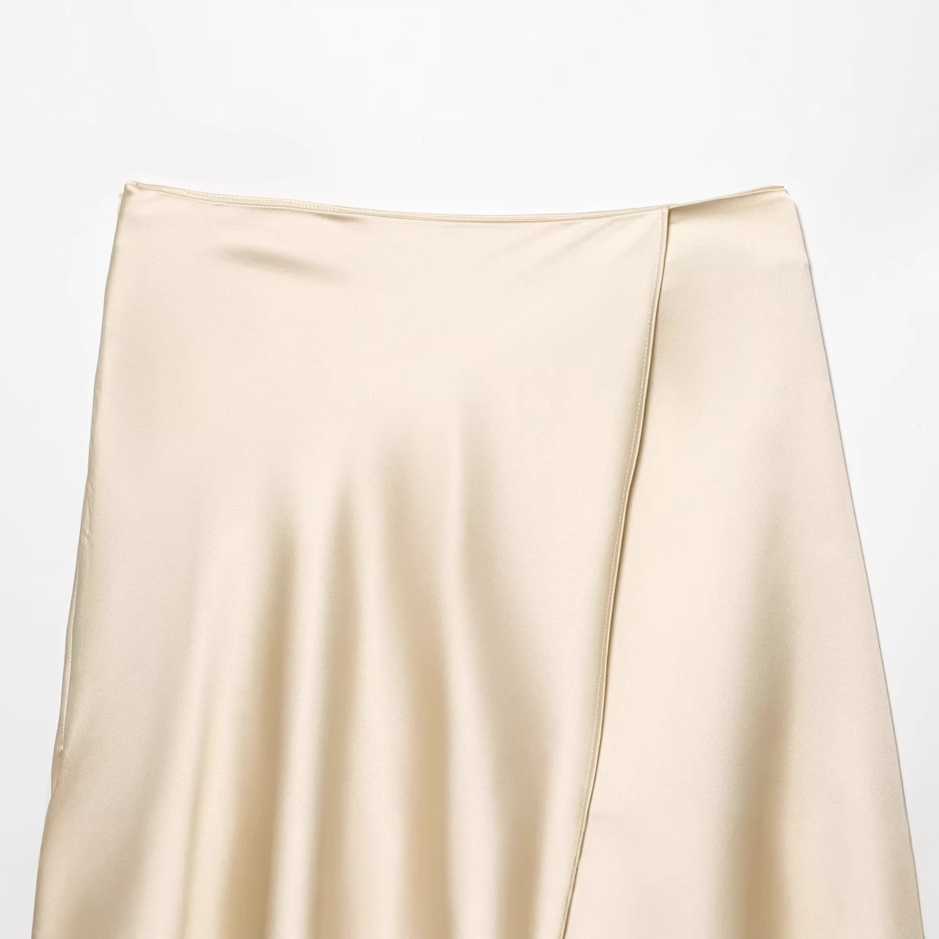Women's Elegant Satin Lace Hem - Women Formal Wear With Skirt review and price